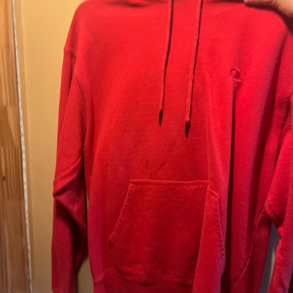 Red Hoodie by Champion